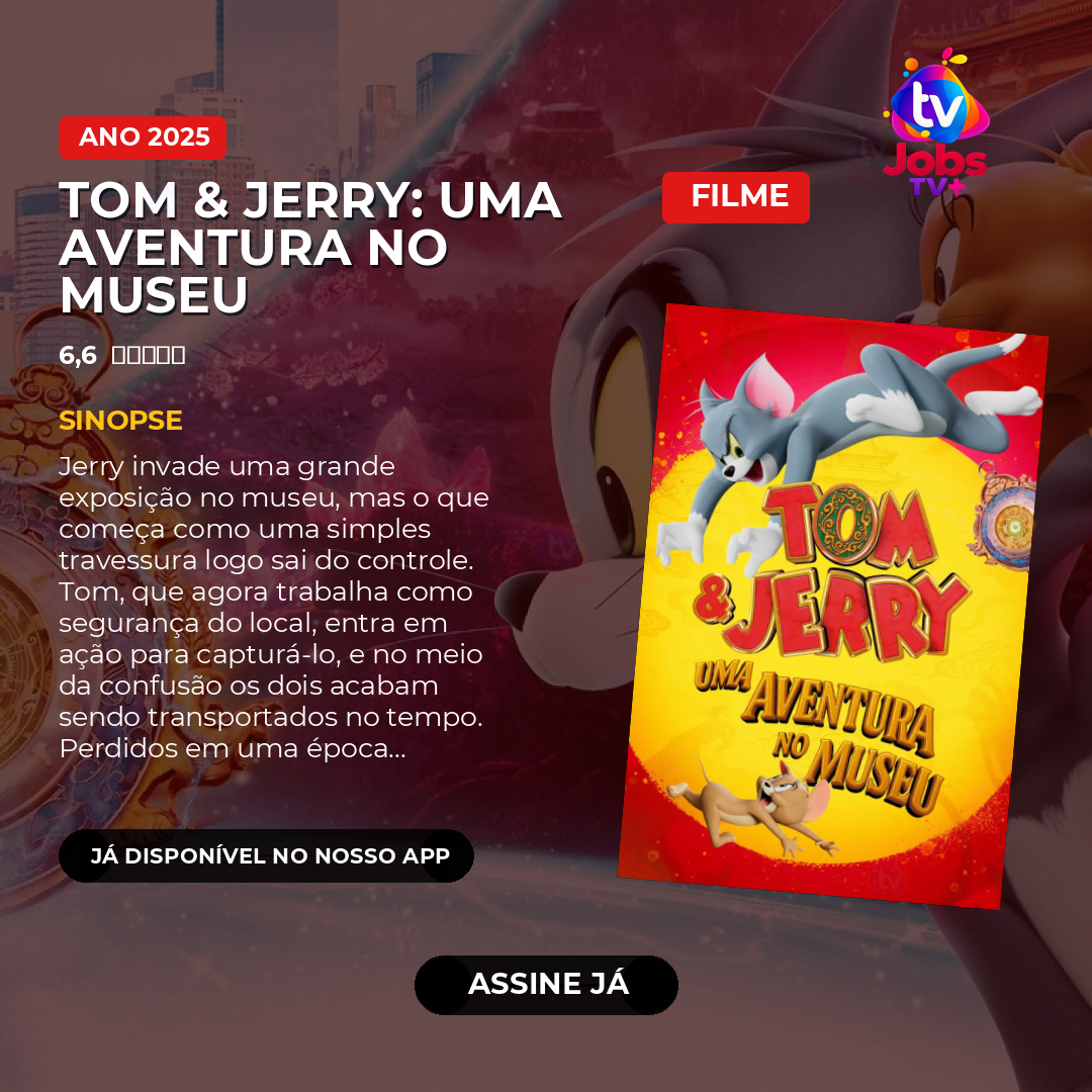 Tom Jerry Uma Aventura No Museu