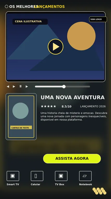 Prévia real do tema 2